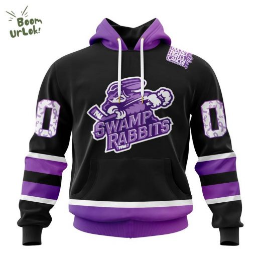 Greenville Swamp Rabbits Hockey Fights Cancer Limited Edition Hoodie 2025