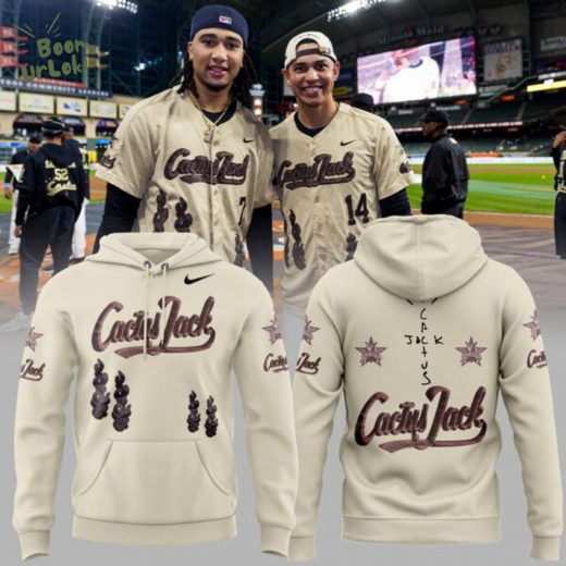 Houston Astros MLB x Nike “Cactus Jack HBCU” Hoodie 2025 Limited Edition