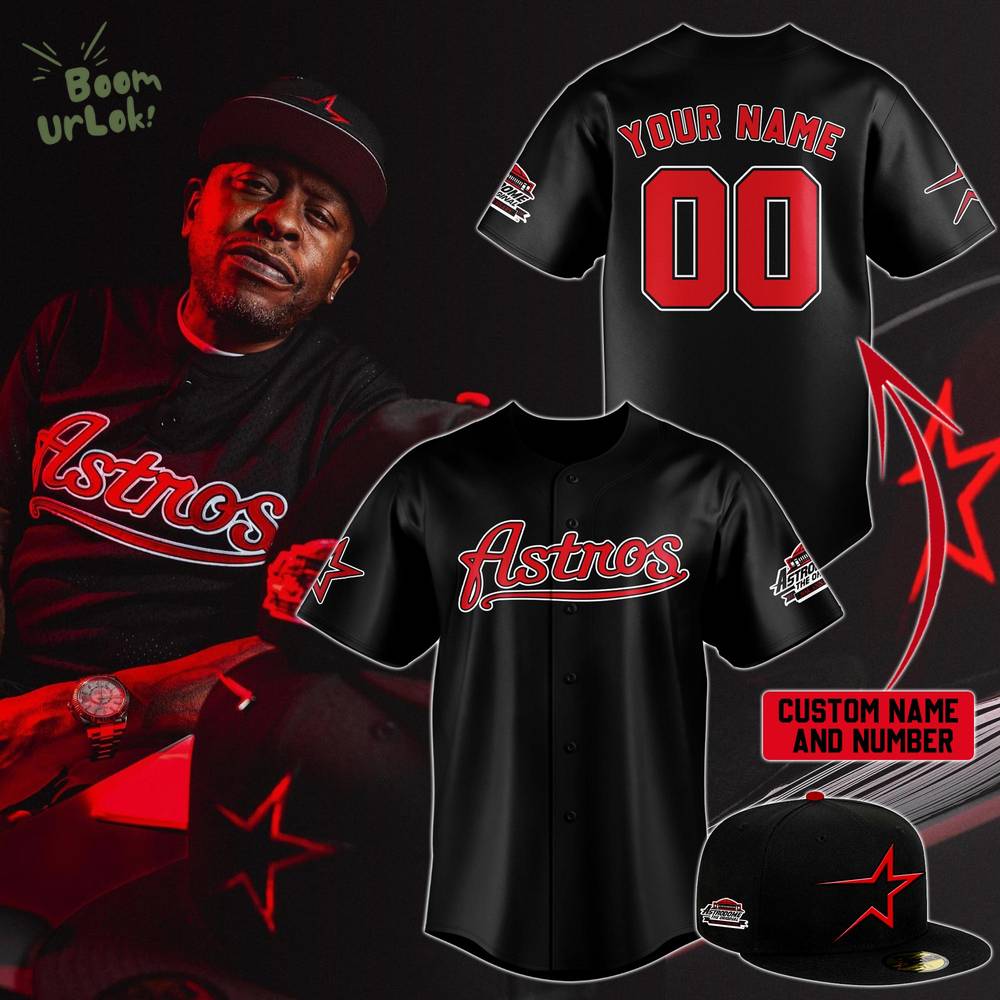 Houston Astros Scarface 30th Anniversary Baseball Jersey Houston Astros Scarface 30th Anniversary Baseball Jersey