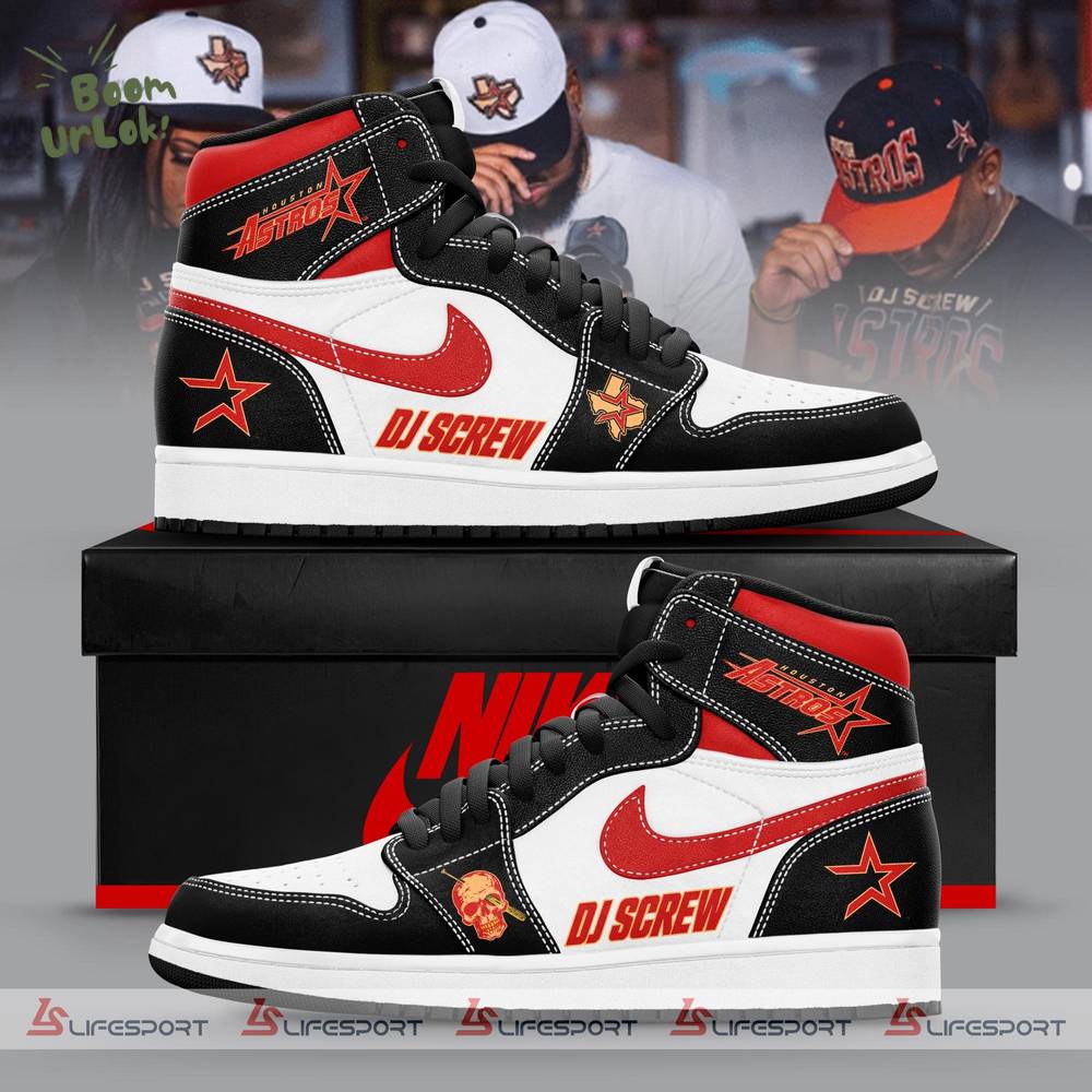 Houston Astros x DJ Screw AJ1 Sneaker New Collection 2024 Houston Astros x DJ Screw AJ1 Sneaker New Collection 2024