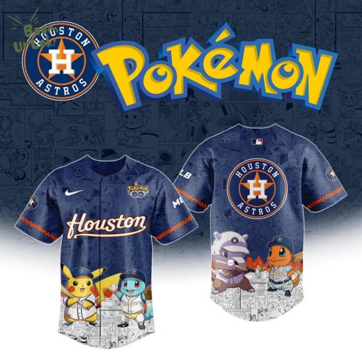 Houston Astros x Pokemon Special Edition baseball Jersey