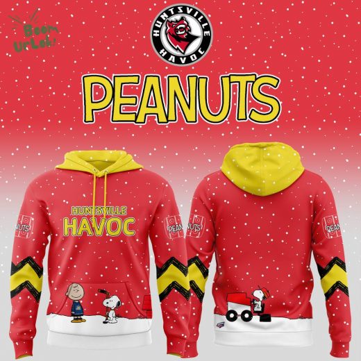 Huntsville Havoc Peanuts Hoodie NHL Limited Edition 2025