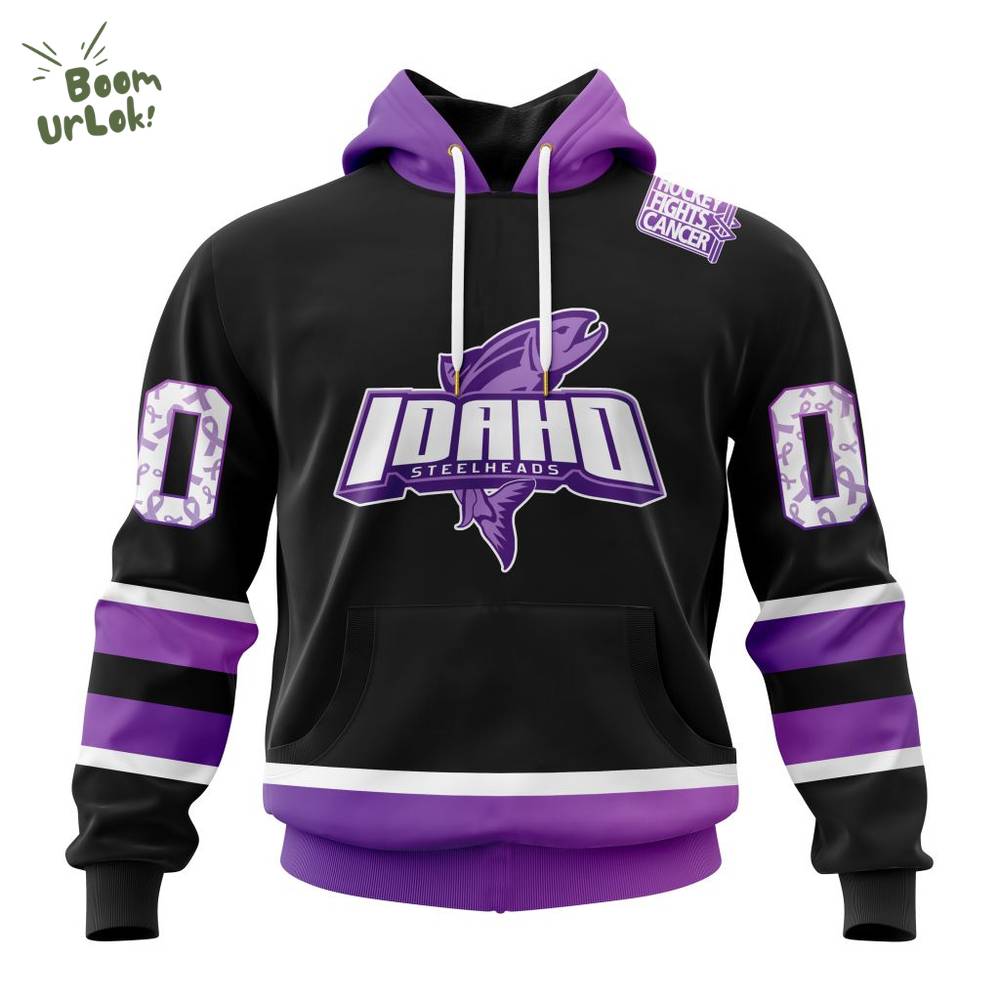 Idaho Steelheads Fights Cancer Limited Edition Hoodie 2025 Idaho Steelheads Fights Cancer Limited Edition Hoodie 2025