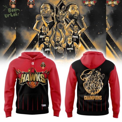 Illawarra Hawks NBL25 Finals Champion Hoodie