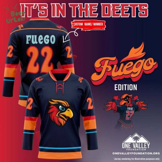 Isn’t In The Deet Limited Edition Fuego’s birthday Hockey Jersey 2025