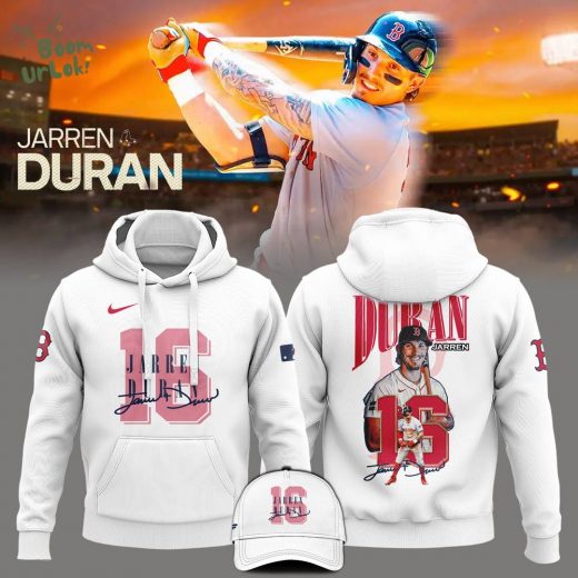 Jarren Duran Signature Hoodie Limited Edition 2025