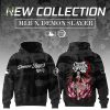 Kibutsuji Muzan Demon Demon Slayer x MLB Baseball Hoodie Editions Limited