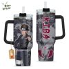 Sung Jin-Woo Solo Leveling Anime Custom Stanley Quencher 40oz Tumbler with Handle