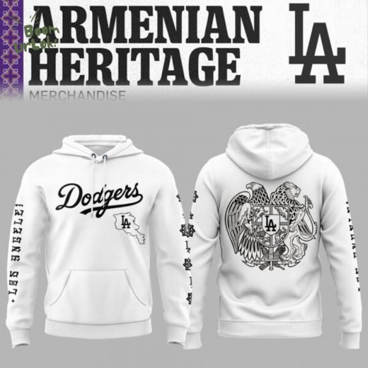 LA Dodgers x Armenian Heritage Hoodie 2025 Limited Edition