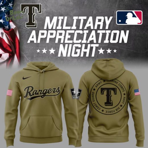 LA Rangers x Military Appreciation Night 2025 Hoodie