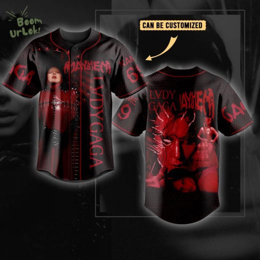 Lady Gaga Personalized Baseball Jersey For Fans