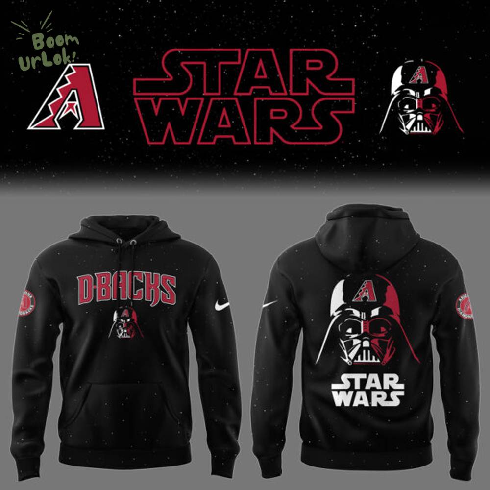 Limited Edition Arizona Diamondbacks x Star Wars Night 2025 Hoodie Limited Edition Arizona Diamondbacks x Star Wars Night 2025 Hoodie