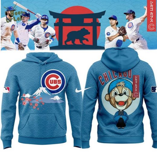 Limited Edition Cubs Tokyo Series New 2025 Hoodie Anime