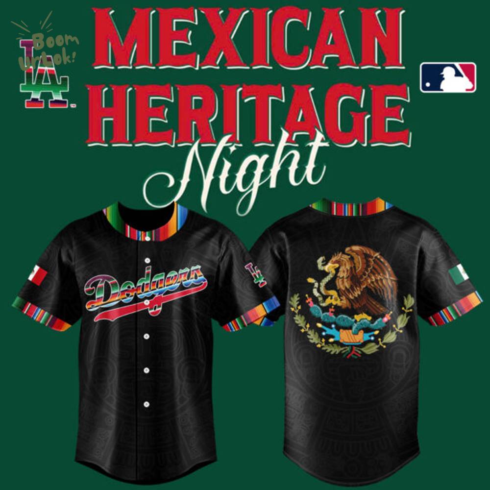 Limited Edition Los Angeles Dodgers x Mexican Heritage Night 2025 Baseball Jersey Limited Edition Los Angeles Dodgers x Mexican Heritage Night 2025 Baseball Jersey
