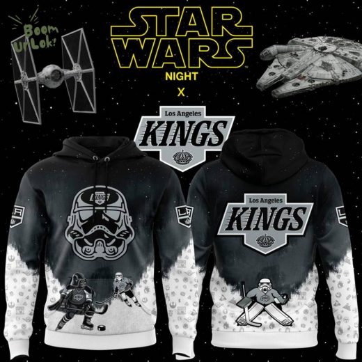 Limited Edition Los Angeles Kings x Star Wars night 2025 Hoodie