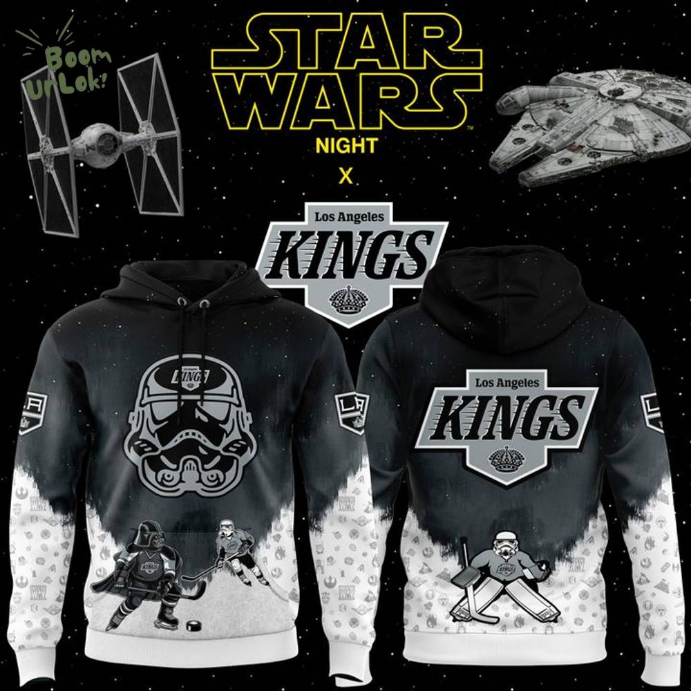 Limited Edition Los Angeles Kings x Star Wars night 2025 Hoodie Limited Edition Los Angeles Kings x Star Wars night 2025 Hoodie