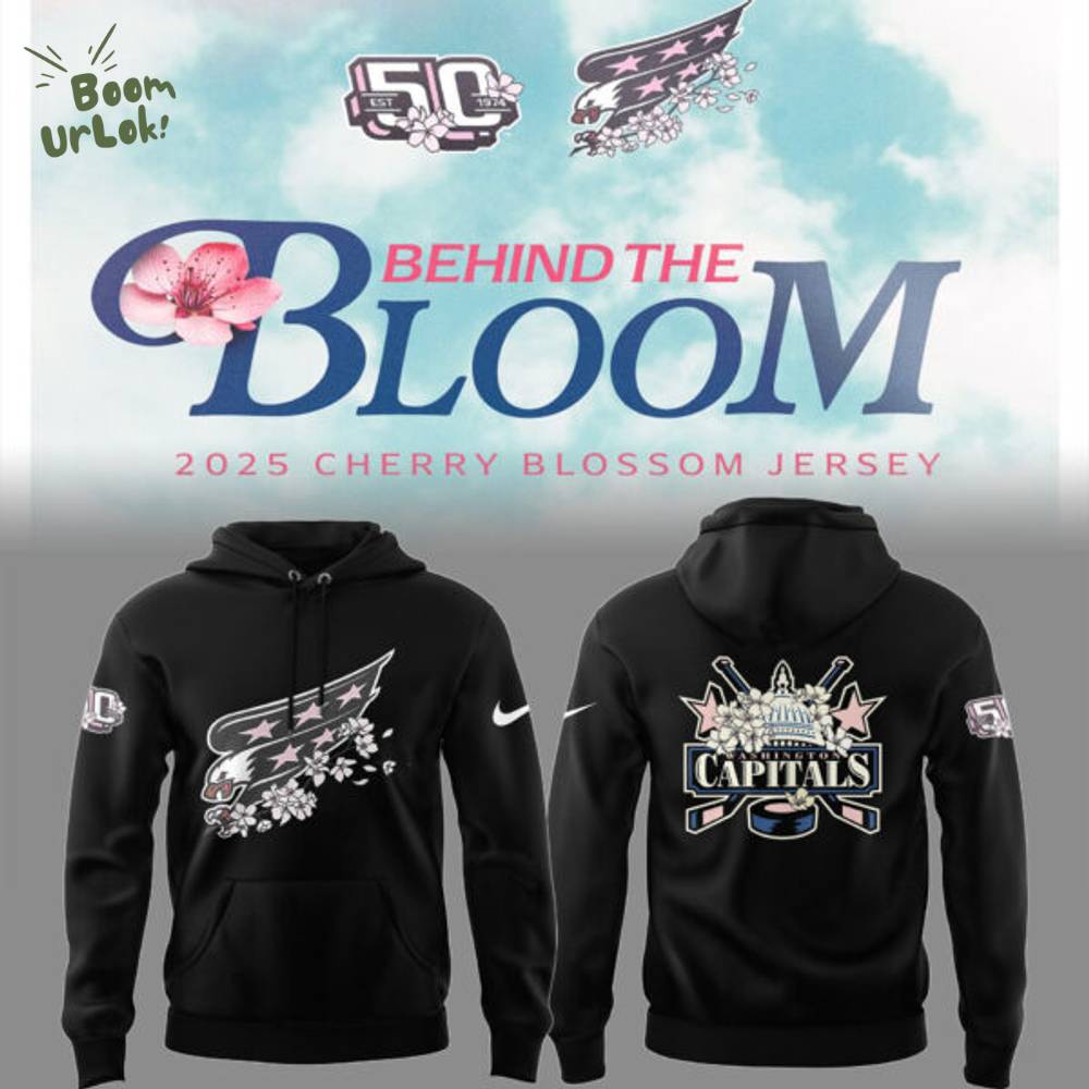 Limited Edition Washington Capitals “Cherry Bloom 2025” Hoodie Limited Edition Washington Capitals “Cherry Bloom 2025” Hoodie