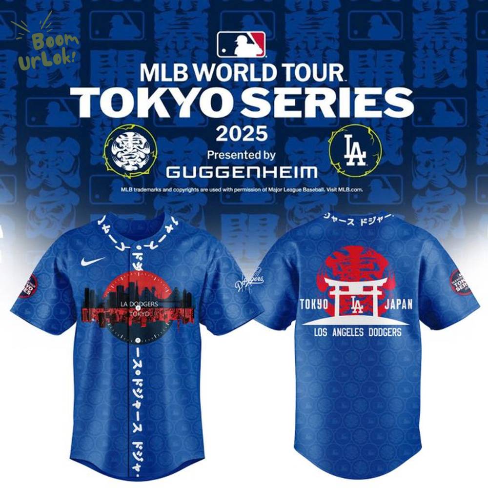 Limited Los Angeles Dodgers x MLB Tokyo Series 2025 New Baseball Jersey Limited Los Angeles Dodgers x MLB Tokyo Series 2025 New Baseball Jersey