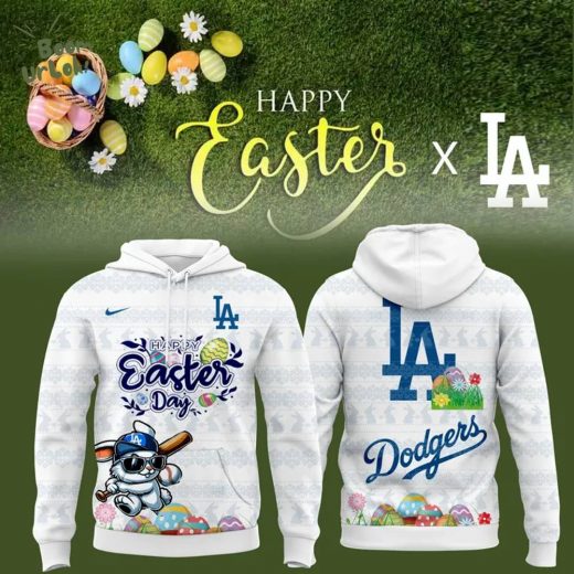 Los Angeles Dodgers Happy Easter 2025 Hoodie