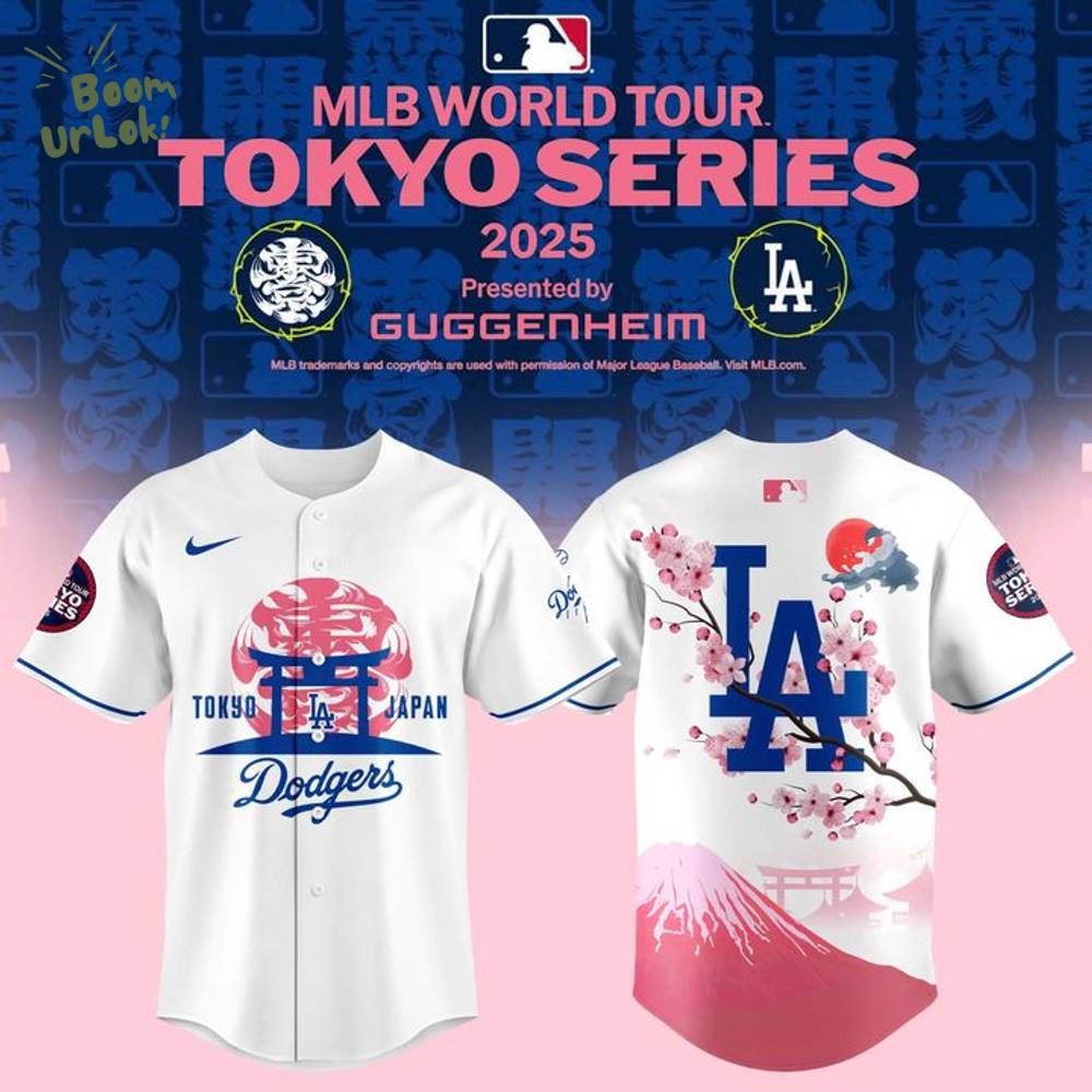 Los Angeles Dodgers "MLB Tokyo Series 2025" Limited Baseball Jersey Los Angeles Dodgers "MLB Tokyo Series 2025" Limited Baseball Jersey