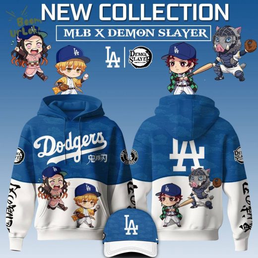 Los Angeles Dodgers Mlb X Demon Slayer Special Edition Hoodie 2025