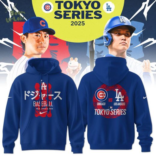 Los Angeles Dodgers Tokyo Series Tour Nike Limited Hoodie 2025