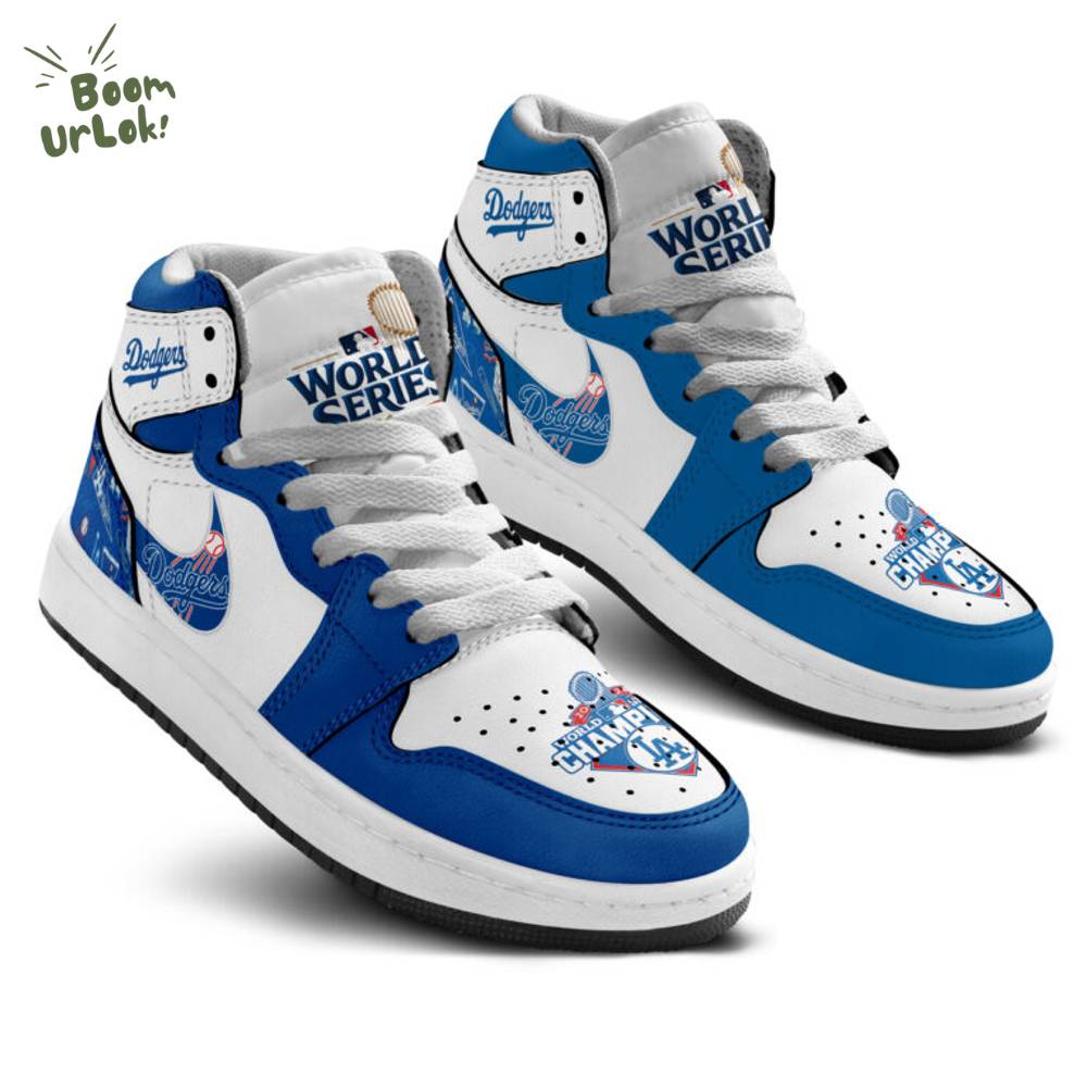 Los Angeles Dodgers World Series Champions JD1 Shoes Limited Edition 2025 Los Angeles Dodgers World Series Champions JD1 Shoes Limited Edition 2025
