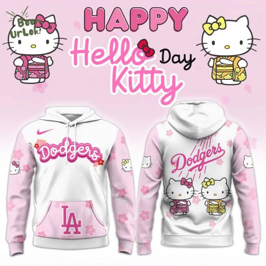 Los Angeles Dodgers X Hello Kitty 2025 Combo Limited Edition Hoodie