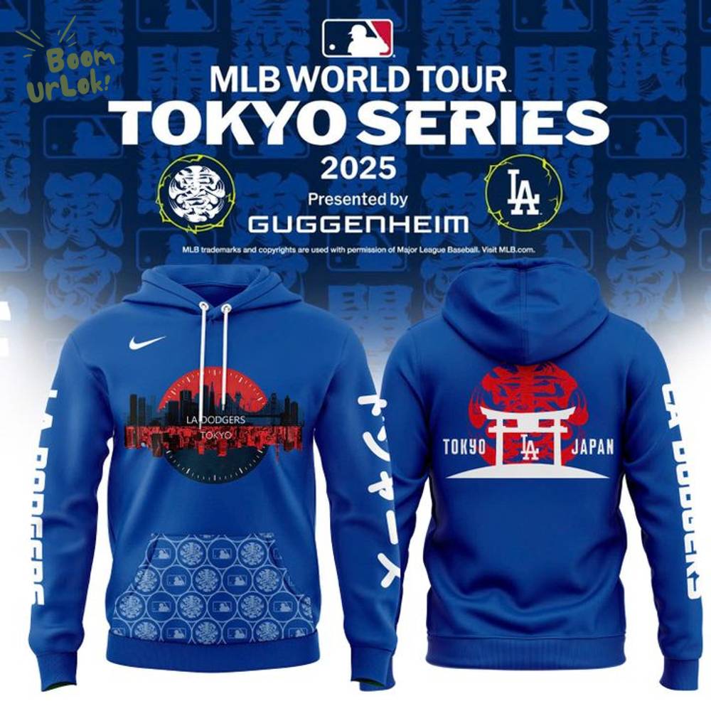 Los Angeles Dodgers x MLB World Tour Tokyo Series 2025 Limited Editions Hoodie Los Angeles Dodgers x MLB World Tour Tokyo Series 2025 Limited Editions Hoodie