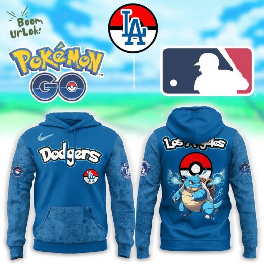 Los Angeles Dodgers x Pokemon Go Blastoise Hoodie