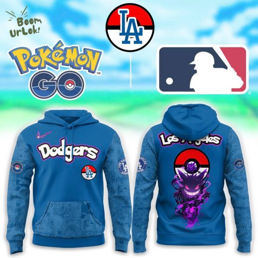 Los Angeles Dodgers x Pokemon Go Gengar Hoodie