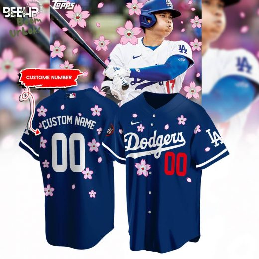 Los Angeles Dodgers x Takashi Murakami MLB World Tour Tokyo Series Baseball Jersey 2025