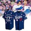 Los Angeles Dodgers x Takashi Murakami MLB World Tour Tokyo Series Blue Jacket 2025