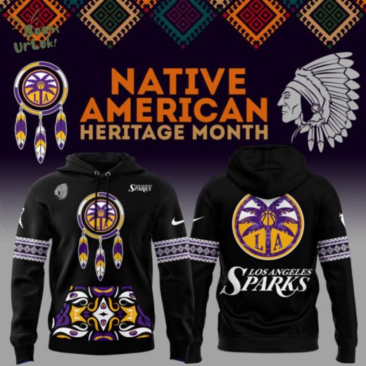 Los Angeles Sparks National American x Indian Heritage Month Hoodie