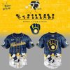 Milwaukee Brewers 75th Anniversary of Peanuts Hoodie
