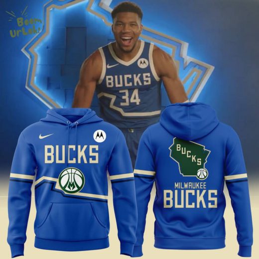 Milwaukee Bucks Nike City Edition Hoodie
