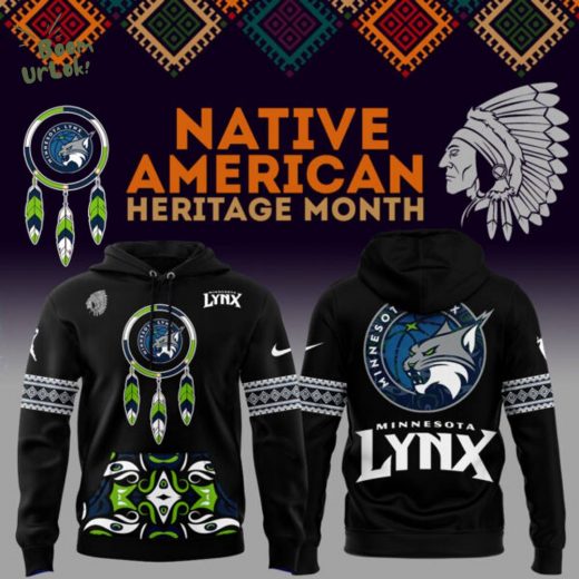 Minnesota Lynx National American Indian Heritage Month Hoodie