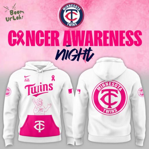 Minnesota Twins x Cancer Awareness Night 2025 Hoodie