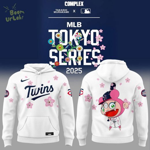 Minnesota Twins x Takashi Murakami MLB World Tour Tokyo Series Hoodie 2025