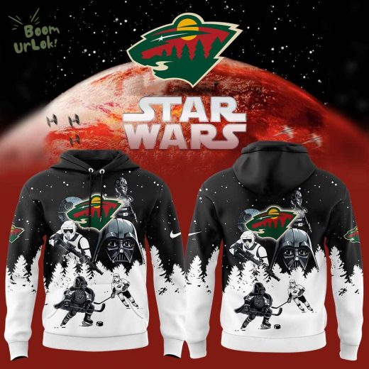 Minnesota Wild Star Wars New Version Hoodie