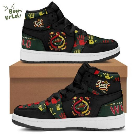 Minnesota Wild X 2025 Down Syndrome Awareness Night Premium Air Jordan 1 Limited Shoes