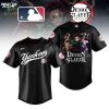New York Yankees X Demon Slayer 2025 White Baseball Jersey