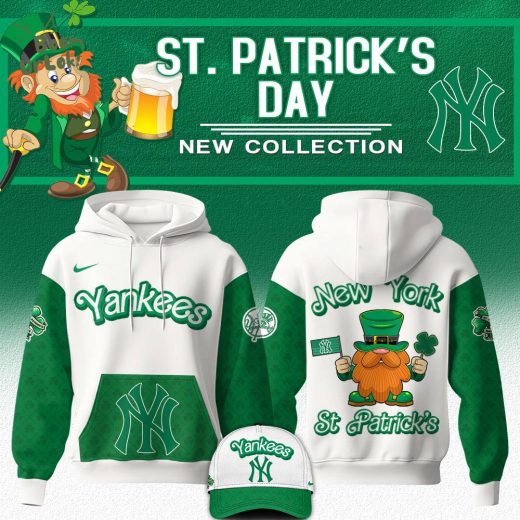 New York Yankees X St. Patrick’S Day Special Edition Hoodie 2025