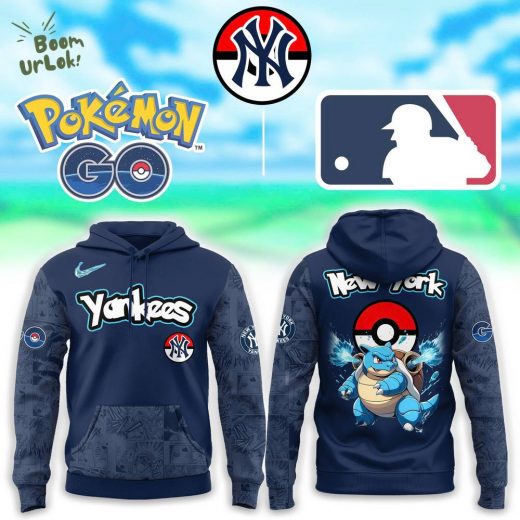 New York Yankees x Pokemon Go Blastoise Hoodie