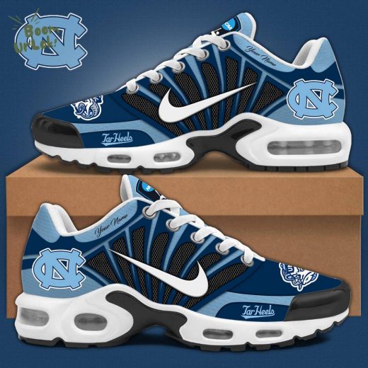 North Carolina Tar Heels NCAA Air Max Plus Sneakers Personalized Limited Edition 2025