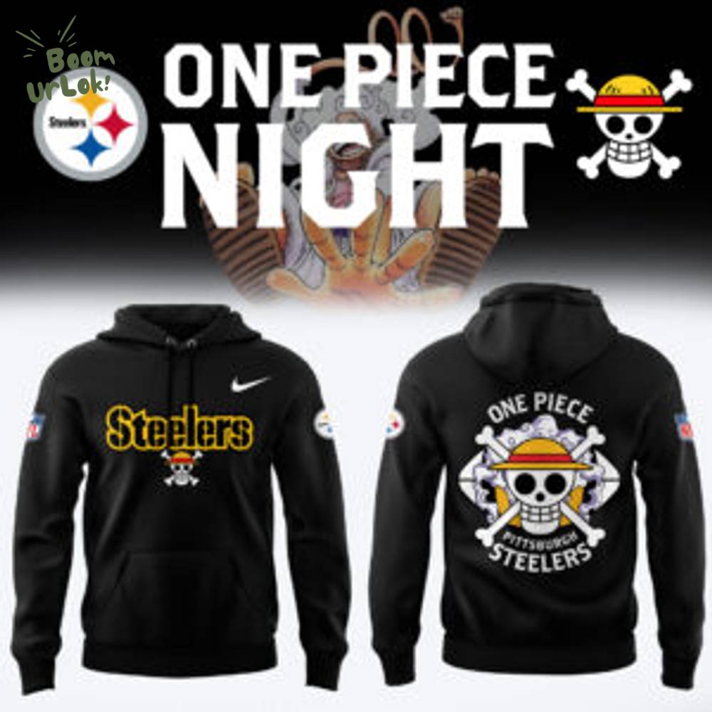 One Piece x Pittsburgh Steelers Limited Edition Hoodie One Piece x Pittsburgh Steelers Limited Edition Hoodie