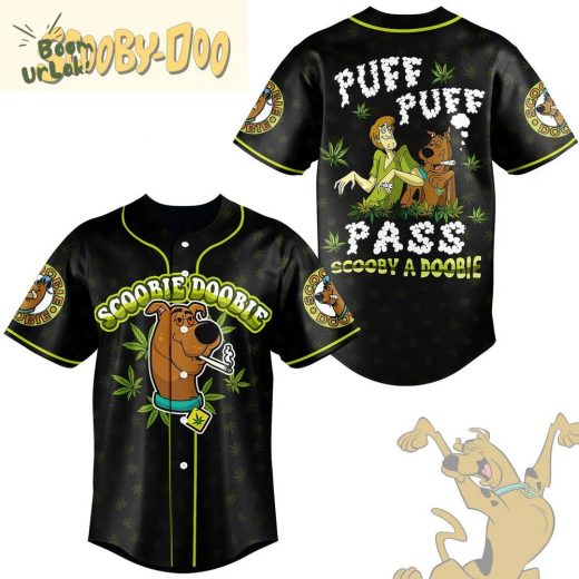Pass Scooby a Doobie 3D Baseball Jersey