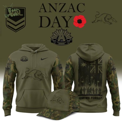 Penrith Panthers 2025 ANZAC Day Hoodie