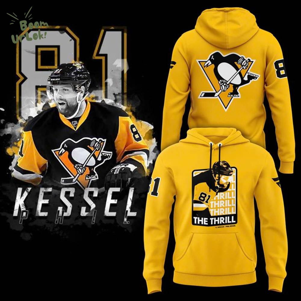 Phil Kessel Pittsburgh Penguins #81 Player Hoodie Phil Kessel Pittsburgh Penguins #81 Player Hoodie