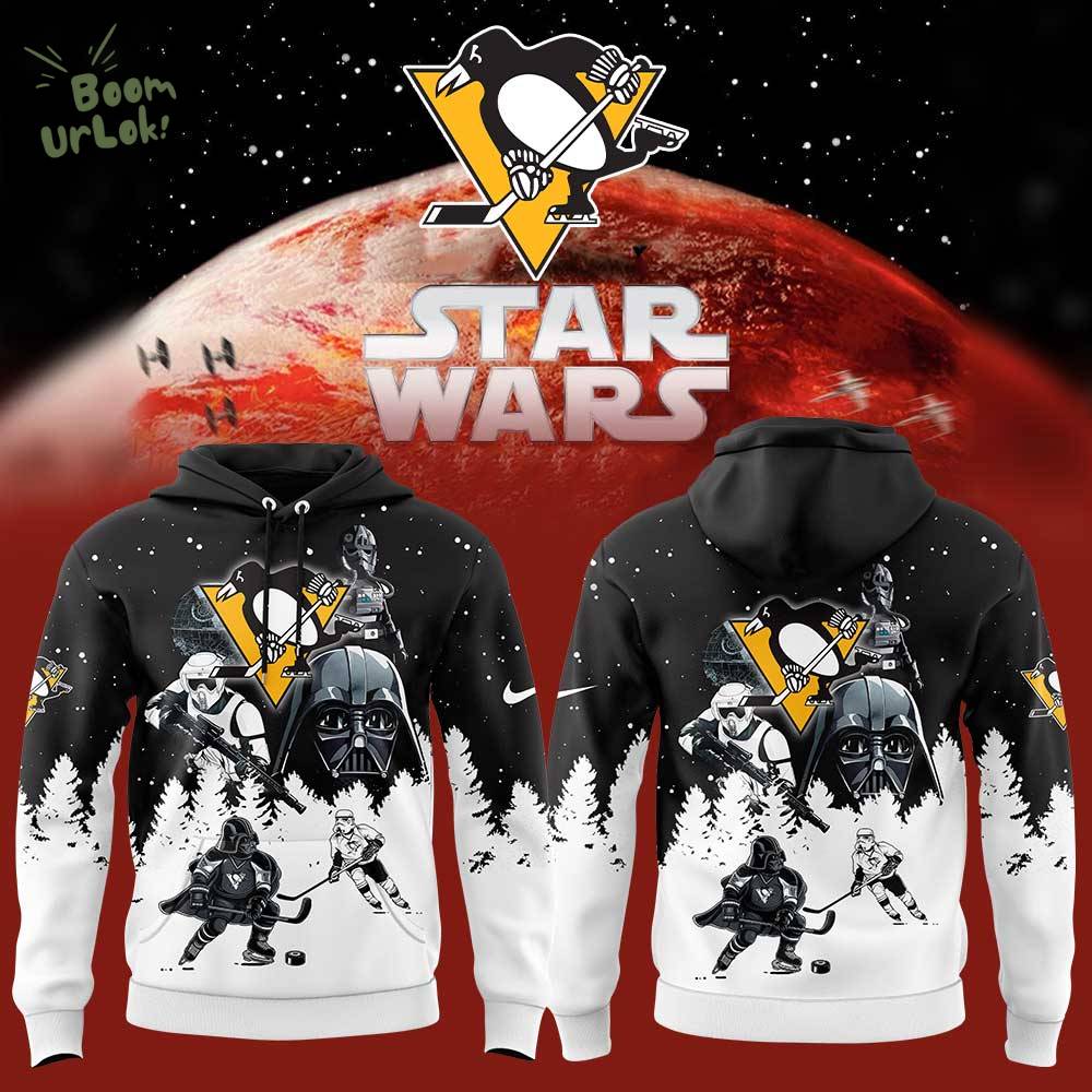 Pittsburgh Penguins Star Wars 2025 New Design Hoodie Pittsburgh Penguins Star Wars 2025 New Design Hoodie
